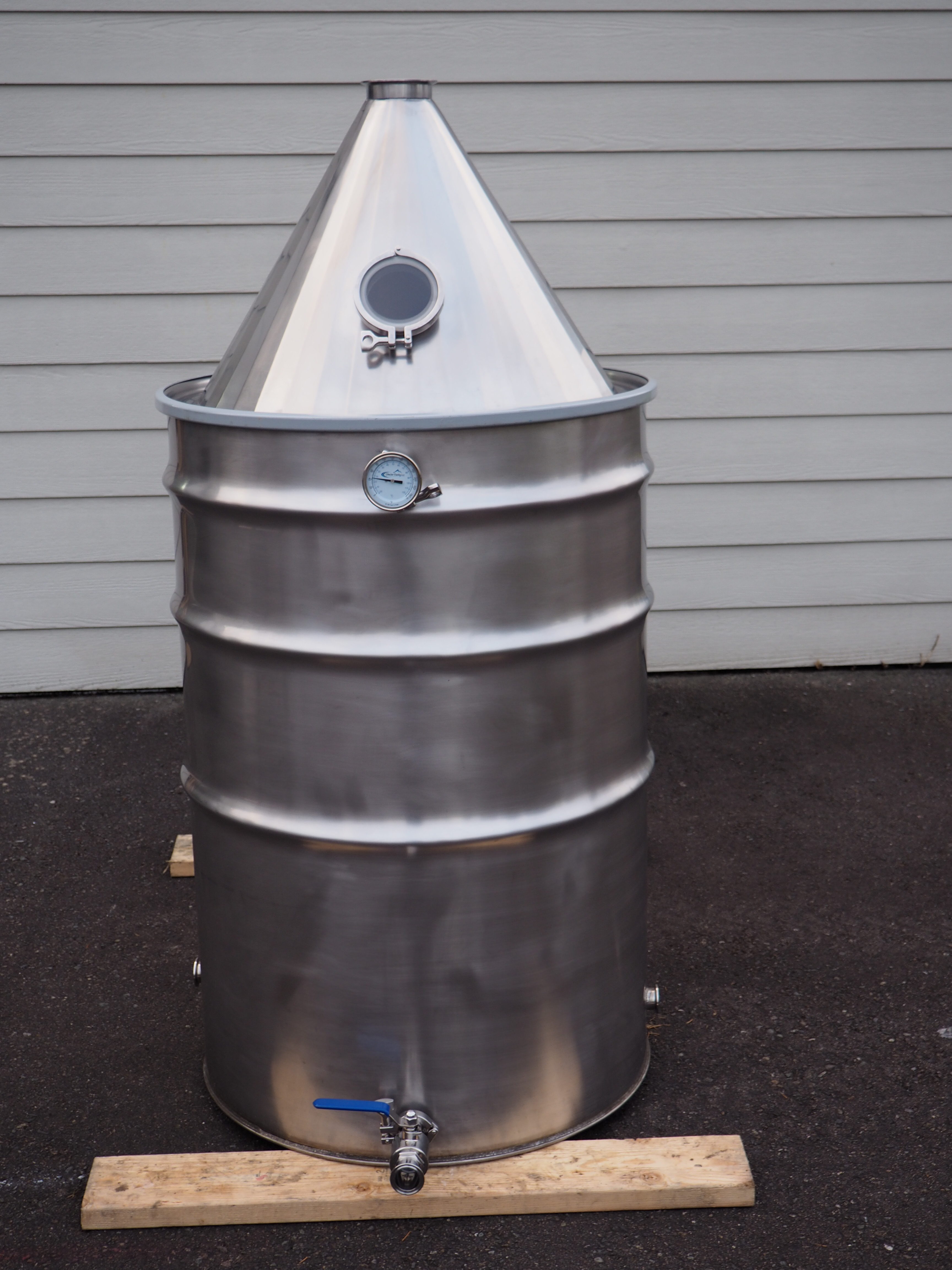 60cm stainless steel 100 gallon large